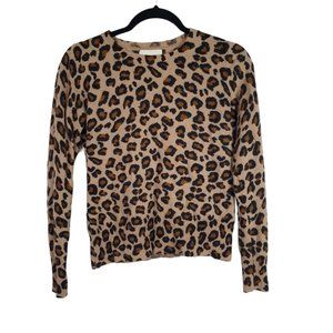 CYNTHIA ROWLEY 100% 2-Ply Cashmere Animal Print